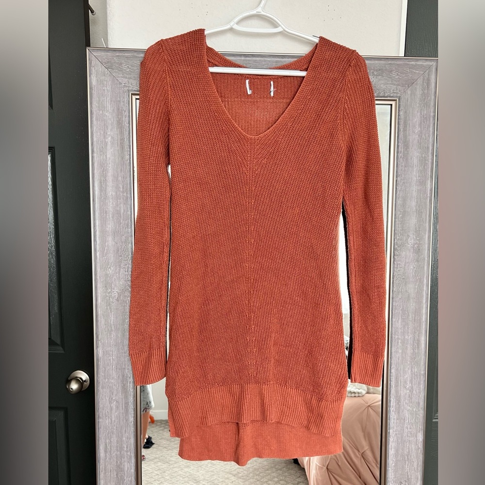 Rusty Orange Sweater